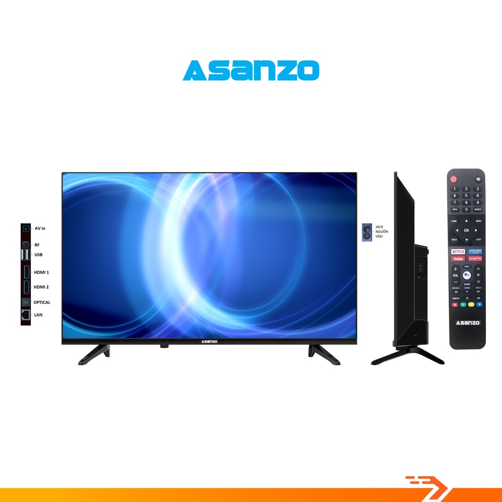 Smart Tivi Asanzo 32 Inch 32S51 - Bảo Hành Chính Hãng