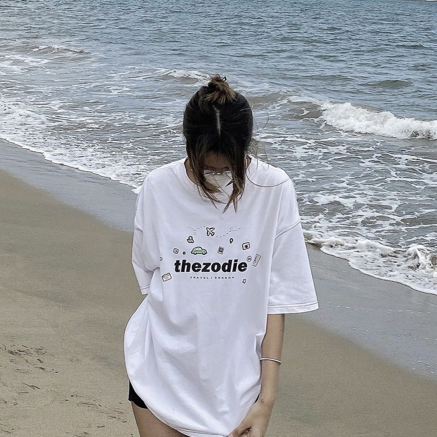 Áo thun THEZODIE Travel Season / Color White