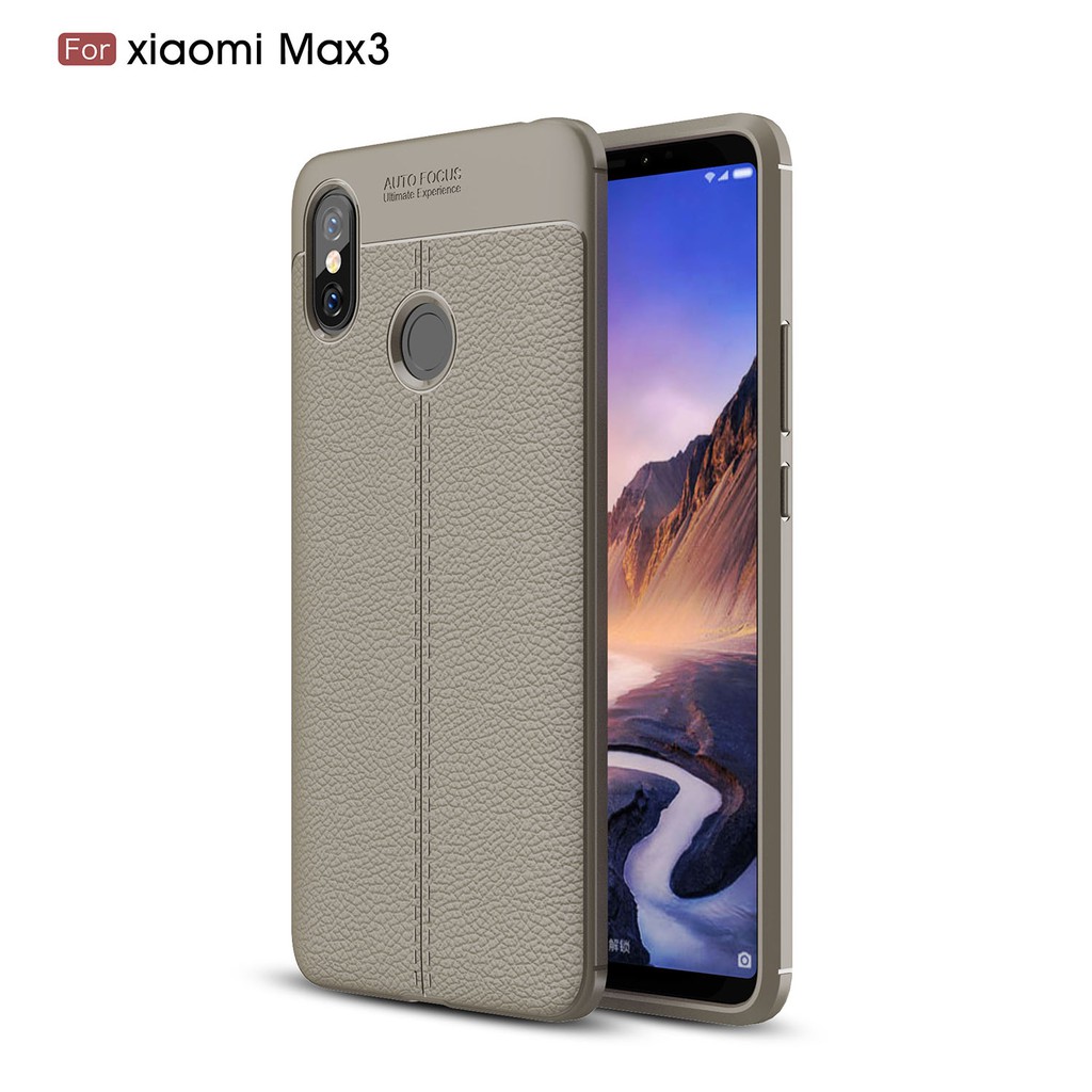 Ốp Lưng Da Tpu Mềm Chống Sốc Cho Xiaomi Mi Max / Max 2 / Max 3