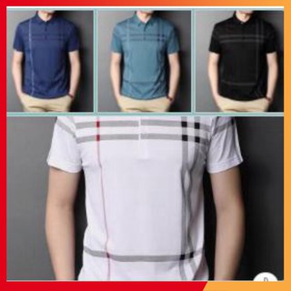 [ Freeship ] ÁO THUN POLO NAM CỘC TAY KẺ SỌC , CHẤT ĐẸP, 4  MÀU CAO CẤP