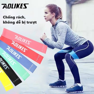 Dây cao su kháng lực Aolikes tập chân mông Dây cao su kháng lực Aolikes tập chân mông