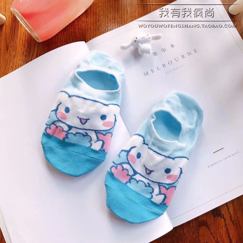 Đôi Vớ Ngắn In Hình hello kitty Đáng Yêu Cho Nữ