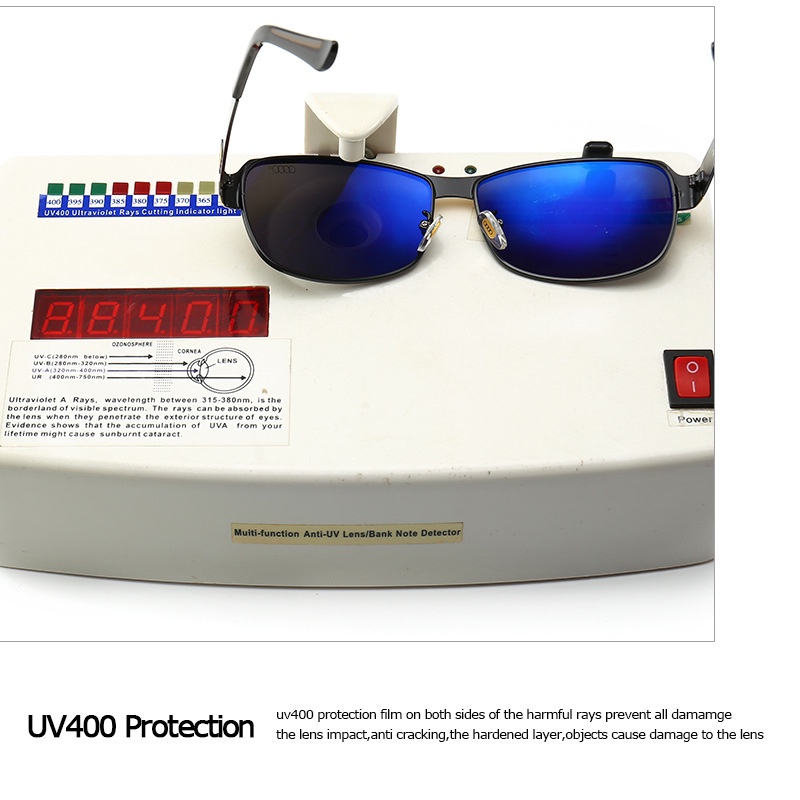 Kính Mát Phân Cực Thời Trang Lái Xe Cho Nam