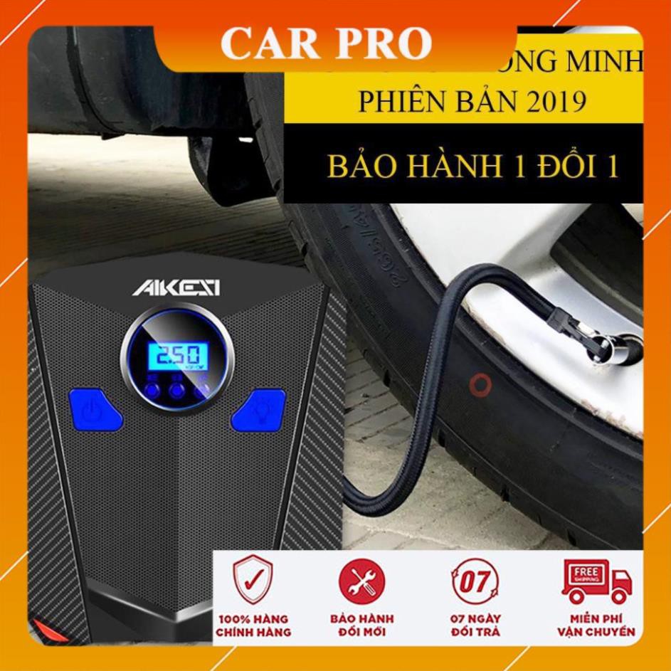 Bơm lốp ô tô, xe hơi AIKESI 5501-B chính hãng, BH 12 tháng- CAR PRO