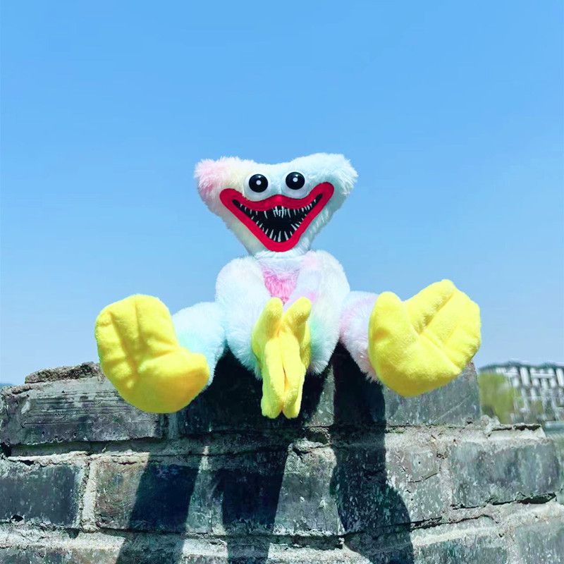 Ready Stock !!! 40cm New Huggy Wuggy Plush Filling Toys Colorful Poppy Playtime Game Character