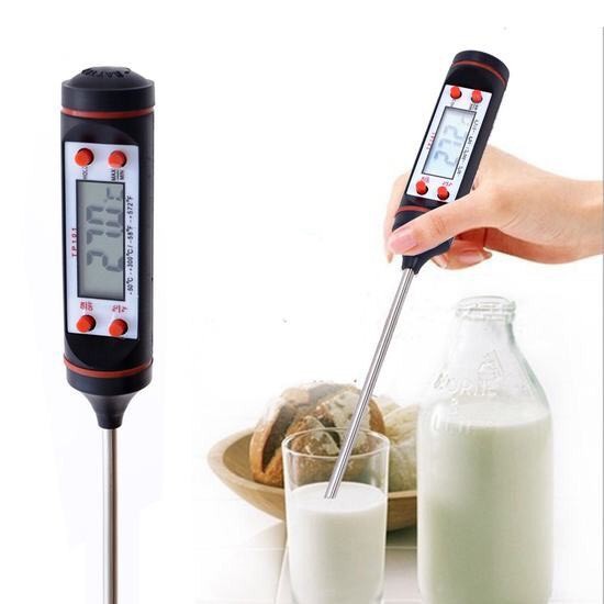 [Siêu rẻ] Nhiệt kế điện tử đa năng - đo nhiệt độ nước, sữa, thực phẩm