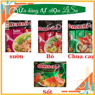 Mì khoai tây omachi sườn hầm/ bò/chua cay/sốt spaghetti gói 78g