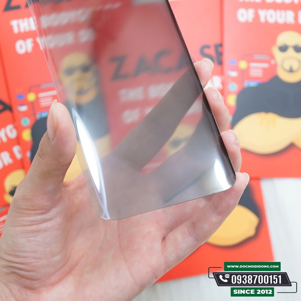Dán cường lực chống nhìn trộm Samsung S9 Plus Zacase keo UV cao cấp