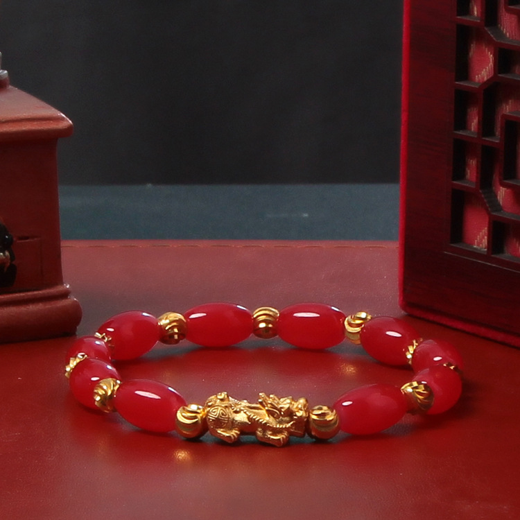 Vòng Tay Đá Ngọc Bích 3d May Mắn Cho Nữ