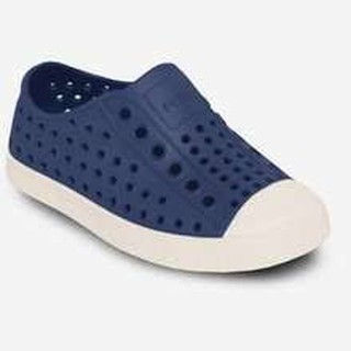 Giày Native Jefferson màu xanh Navy NA07 đế trrắng chất nhựa E.V.A siêu nhẹ, không thấm nước Litic
