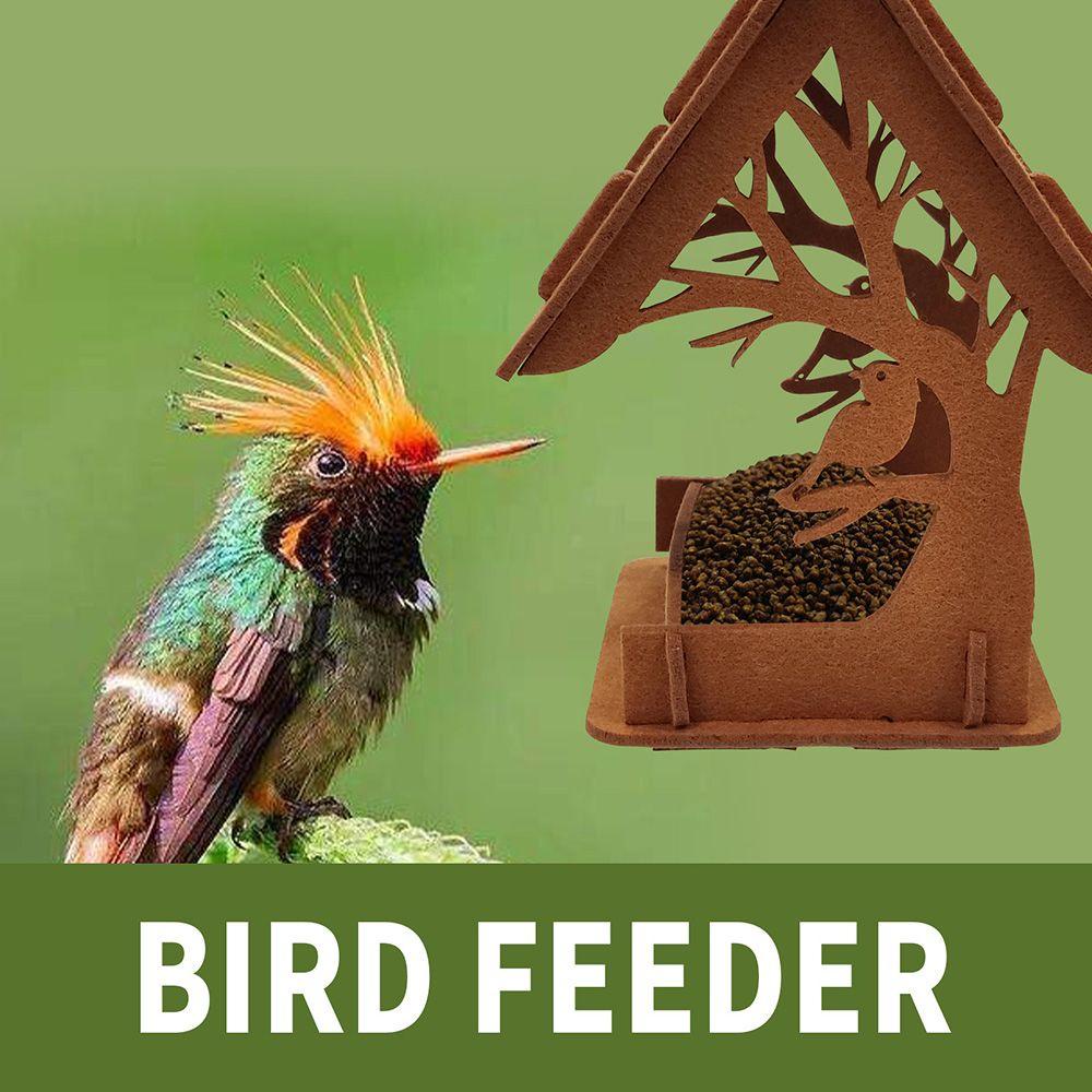 Dụng Cụ Cho Chim Ăn Gắn Ngoài Trời Tiện Dụng