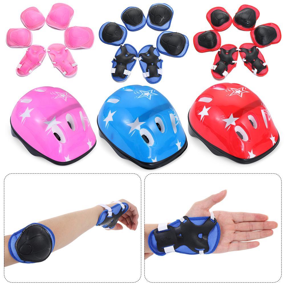 Bộ 7 Miếng Đệm Bảo Vệ Đầu Gối Và Khuỷu Tay Cho Bé
