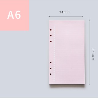 Ruột sổ còng/ Refill sổ 6 lỗ A5, A6 - ALT018