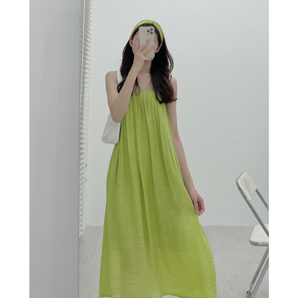 V025 Váy midi kèm băng đô Audrey | BigBuy360 - bigbuy360.vn