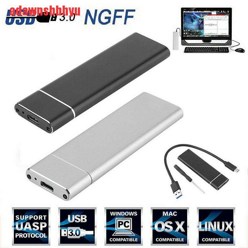 Hộp Đựng Ổ Cứng SSD M.2 NGFF USB 3.0 HDD Kèm Phụ Kiện Chất Lượng Cao