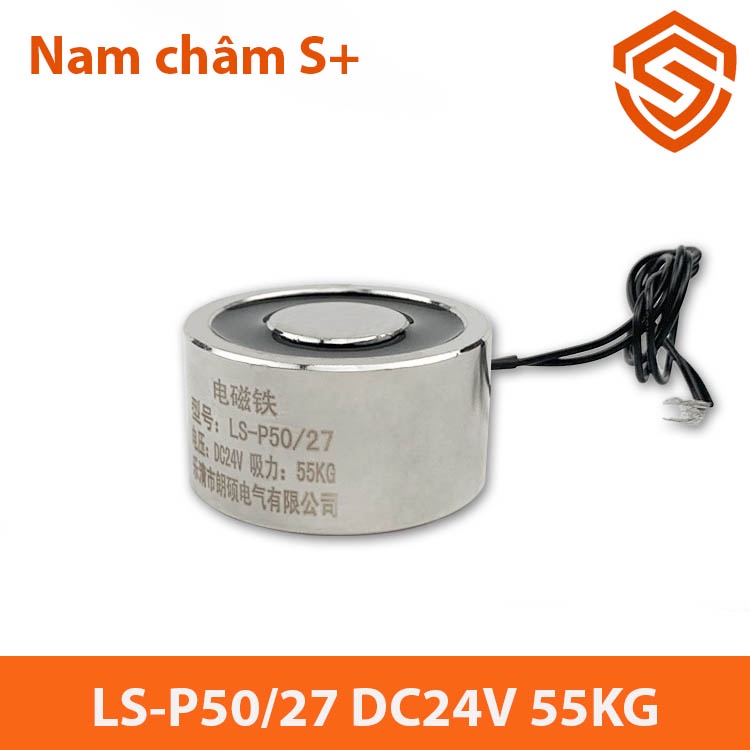 Nam châm điện 24V LS-P50/27 55KG