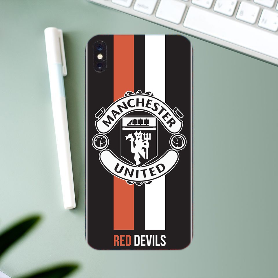 Miếng Dán Skin Điện Thoại In Hình Manchester United MU Cho Iphone 6/ 7/ 8/ X/ XS/ 11/ 11 Pro Max Và Các Dòng Máy Android