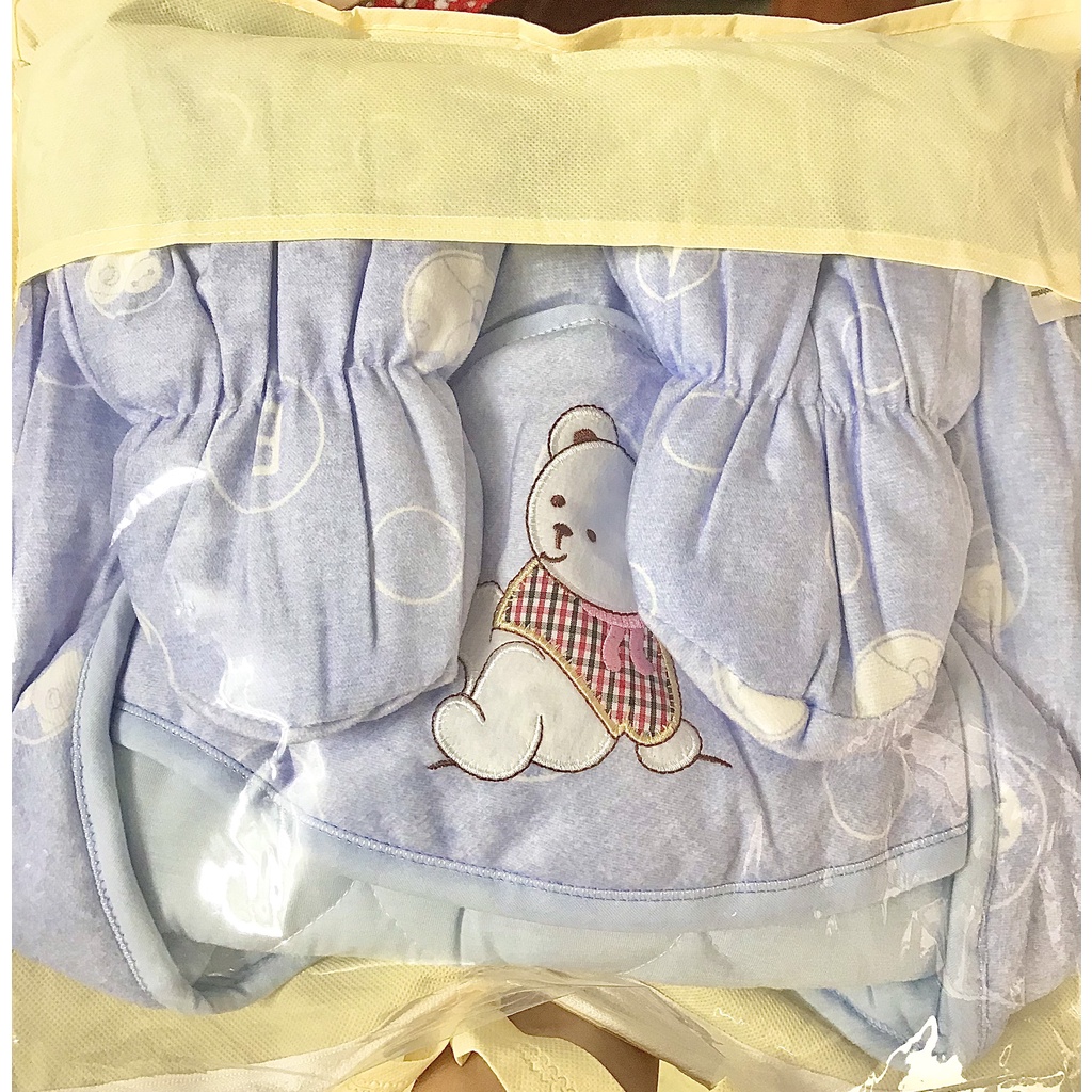 Chăn ủ mùa đông có chân bé sơ sinh thu đông dày dặn, ấm áp