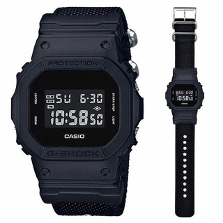Đồng hồ nam chính hãng CASIO G-Shock DW-5600BBN-1DR dây Vải Cordura màu Đen