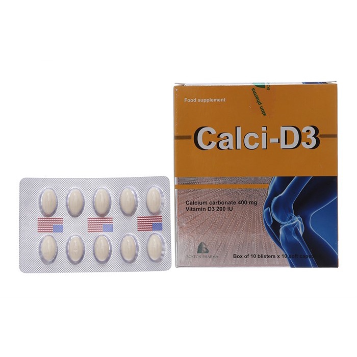 Calci-d3 viên uống bổ sung canxi và vitamin d3