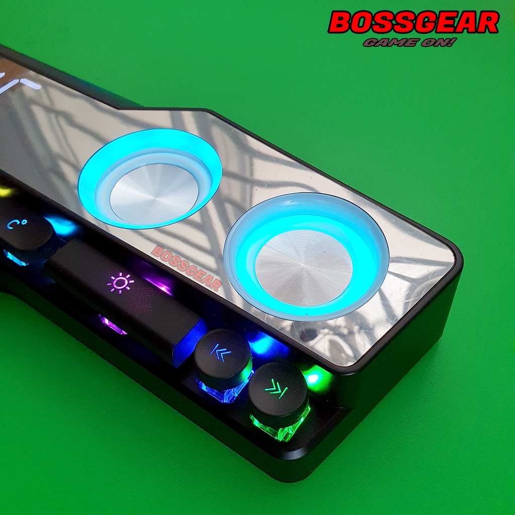 [Mã SKAMSALE03 giảm 10% đơn 200k] Loa máy tính BlueTooth EDRA - EGS01W LED RGB pin 4000Mah công suất 20W