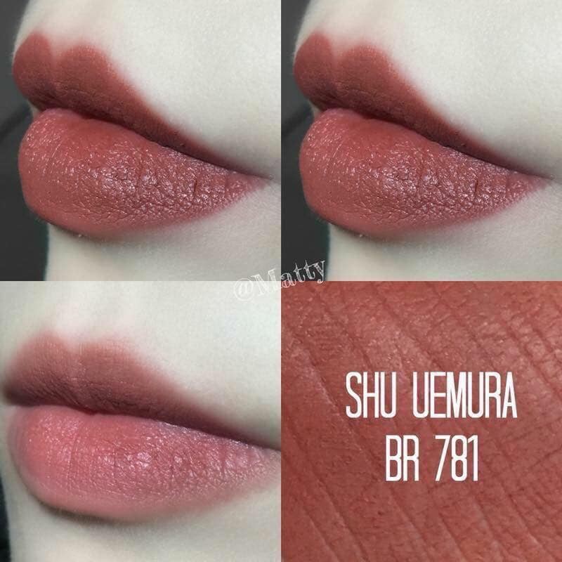 Son Lì Có Dưỡng Shu Uemura Màu Da (Nude) - BR 781