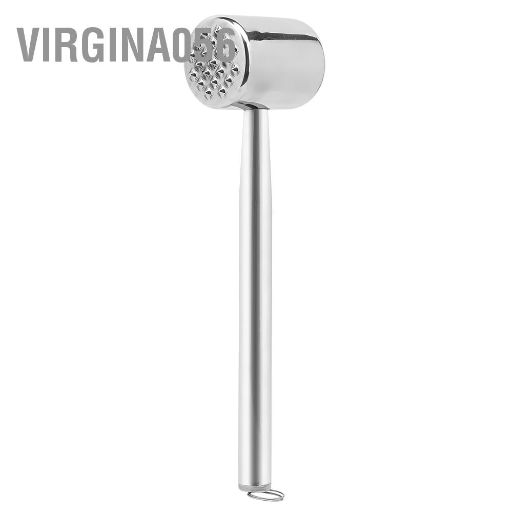 Có thể bán buôn Thép không gỉ gia dụng thịt Tenderizer Bít tết Búa Dụng cụ nhà bếp Dụng cụ nấu ăn Virgina056 Hàng giao ngay