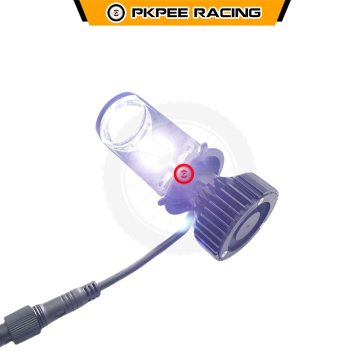 Pha Led Bi Cầu L9K, T9 (35W), T2 Kính tím (50W) Có Tản Nhiệt Quạt Và Adapter (Bảo Hành 6 Tháng) - PKPEE