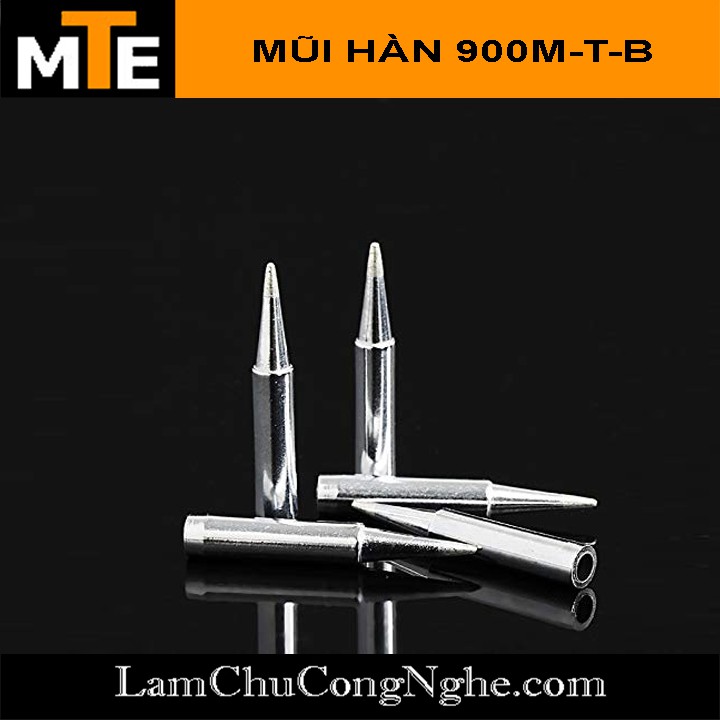 Mũi Hàn Hakko 900M-T-B trắng, Mũi hàn thiếc tương thích với mỏ hàn 907, 936...