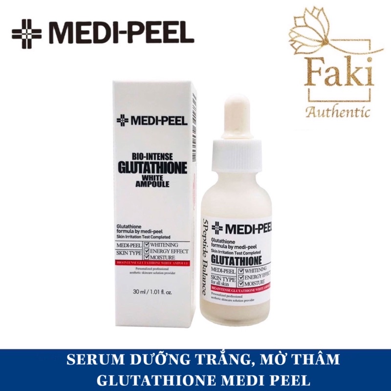 Serum Trắng Da Medi Peel Glutathione 600 White Ampoule Serum 30ml