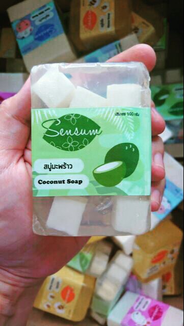 Xà phòng kích trắng da Sensum Handmade Thái 100g | BigBuy360 - bigbuy360.vn