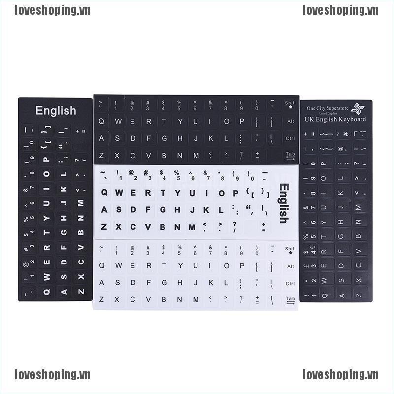 Đề can dùng dán trang trí bàn phím máy tính kiểu dáng đơn giản tiện dụng | BigBuy360 - bigbuy360.vn