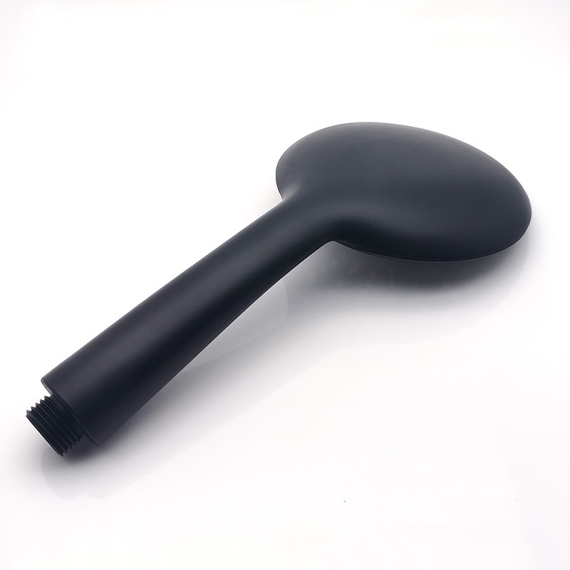 Vòi hoa sen nóng lạnh, bát sen mặt to 12cm nhựa ABS Màu Đen mặt xoay 3 chế độ nước- Dùng thay thế tay sen của bộ sen cây