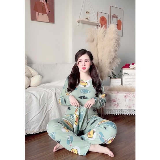 Bộ thun quảng châu in hình