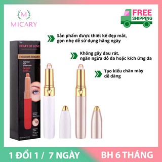Bút cạo tỉa chân mày, tỉa lông mũi, Bút cạo lông đa năng. Bảo hành 6 tháng bởi MICARY