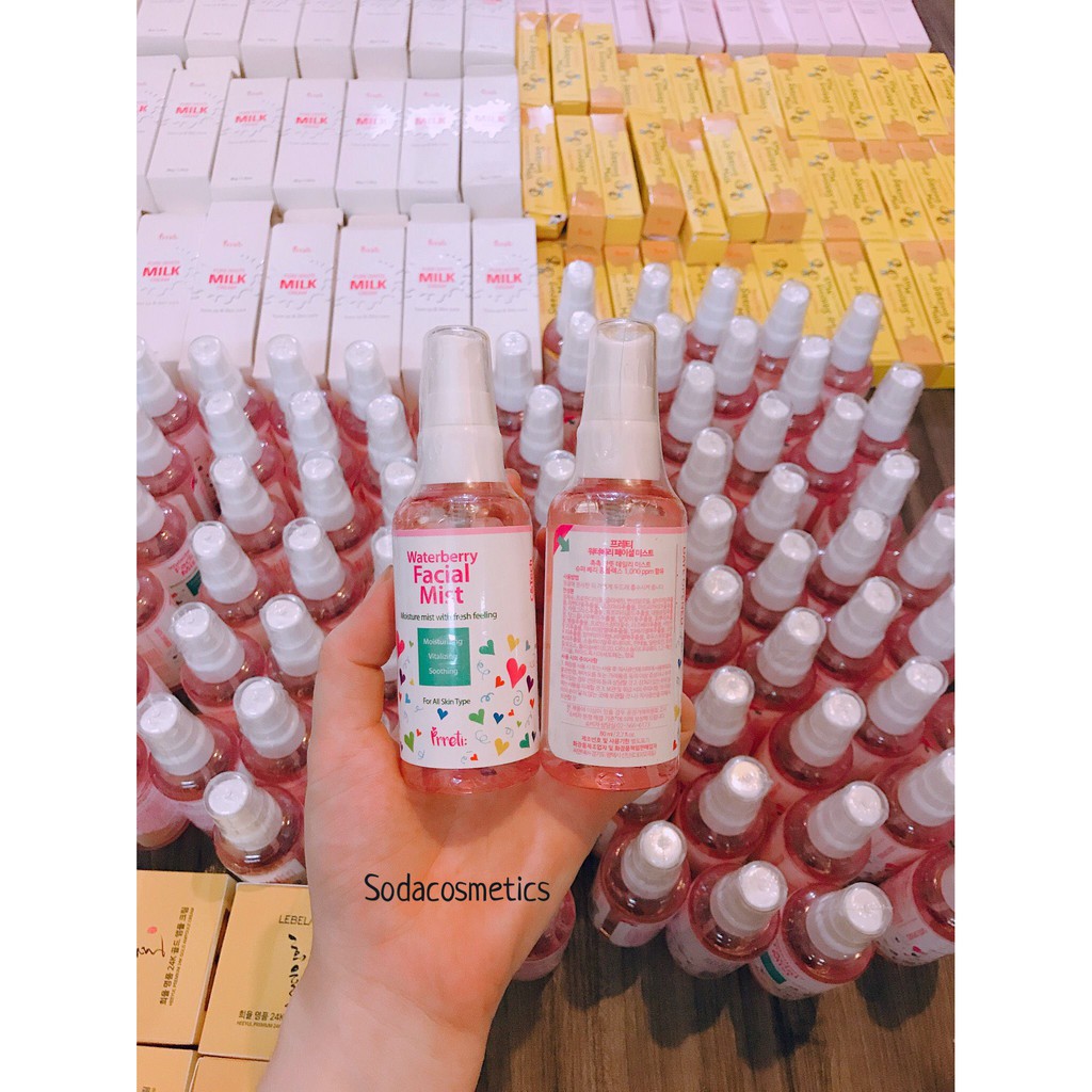 Xịt Khoáng Water Berry Facial Mist của Prreti 80ml | BigBuy360 - bigbuy360.vn