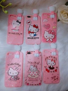 Ốp thú leo kitty doremon cho iphone