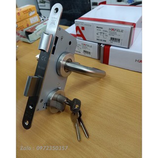 Bộ khóa tay gạt phân thể chính hãng HAFELE 903.92.586