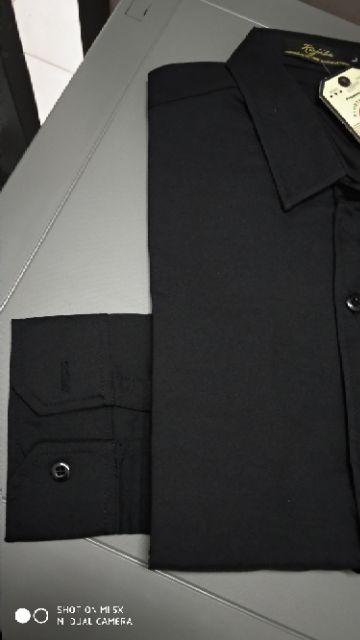 [Freeship từ 99k] áo sơ mi nam đen dài tay phom ôm body Hàn Quốc