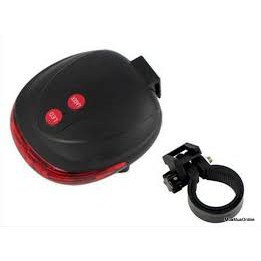 Đèn hậu gắn xe đạp Cảnh báo cho xe sau khi đi trời tối nhiều chế độ sáng