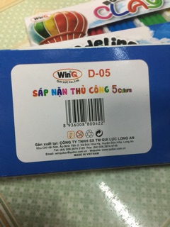 Combo 5 hộp đất sét-đất nặn thủ công Modeling Clay