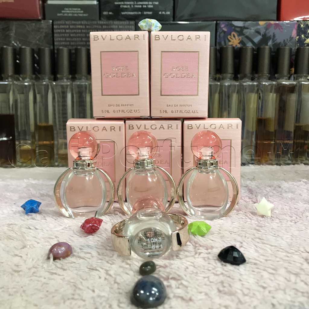 Nước Hoa Nữ Bvlgari Rose Goldea 5ml Mùi Hoa Hồng Siêu Hay