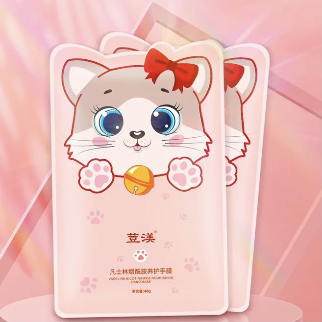 Mặt nạ dưỡng ẩm tay chân hình dáng dễ thưỡng, tẩy tế bào chết cho Lorea