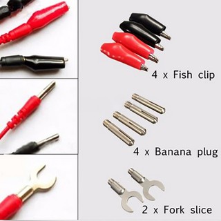 Cable Wire Test Lead Combination For IC pins/ Multimeters LED Digital Alligator