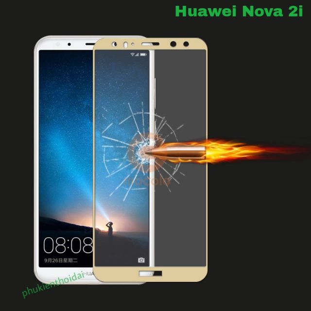 Huawei Nova 2i kính cường lực Full màn hình