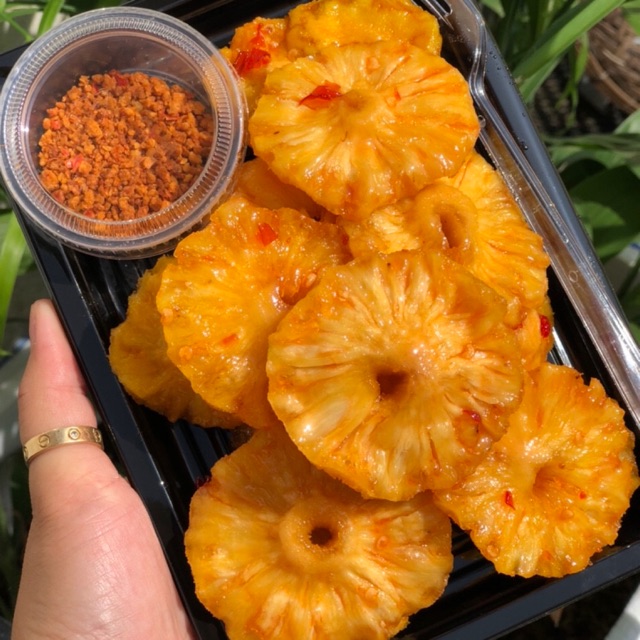 Khóm Sấy Muối Ớt Ô Mai