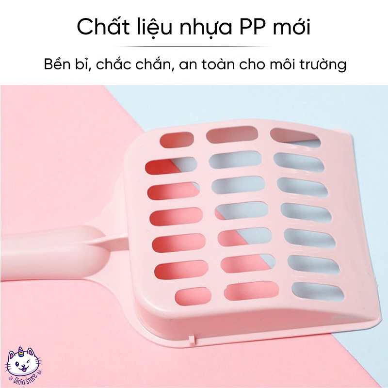 Xẻng Xúc Cát Vệ Sinh Mèo, Xẻng Dọn Phân Cho Mèo - Diniopet