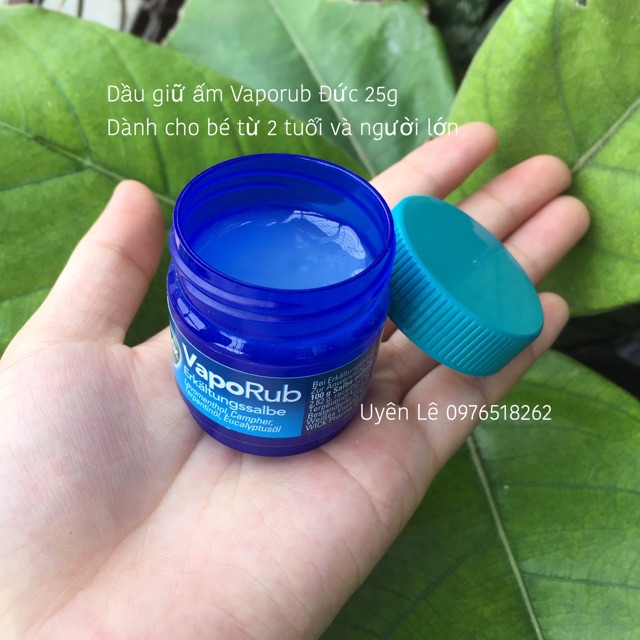 Dầu giữ ấm Vaporub Đức