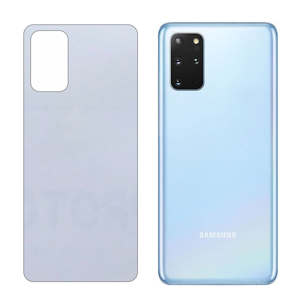 Miếng Dán Lưng Samsung S20 Plus Decal Trong Nhám Chống Vân Tay