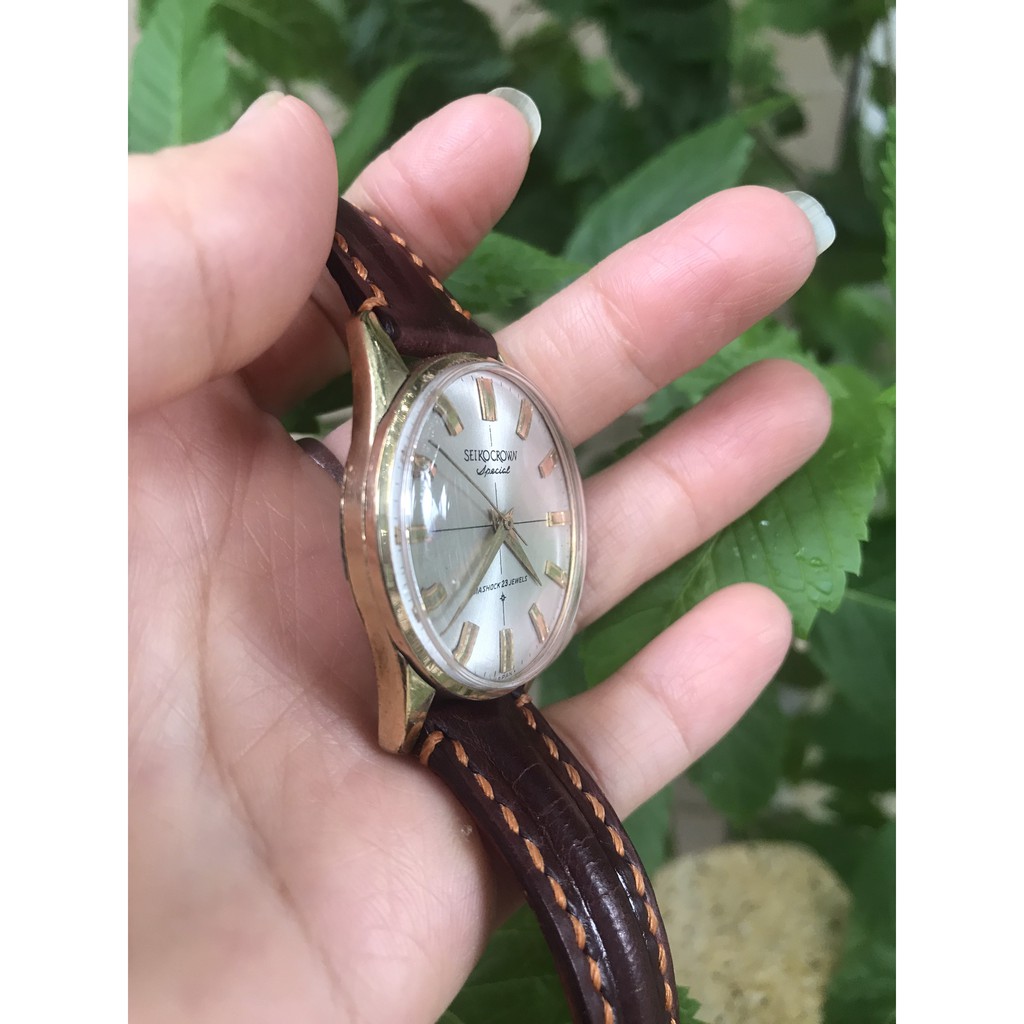 Đồng hồ nam SEIKO CROWN 23 Jewels - của Nhật